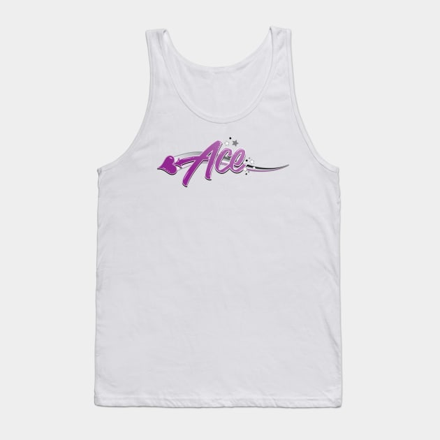 Asexual Pride - LGBTQI(A) Ace Tank Top by LunaAndromeda